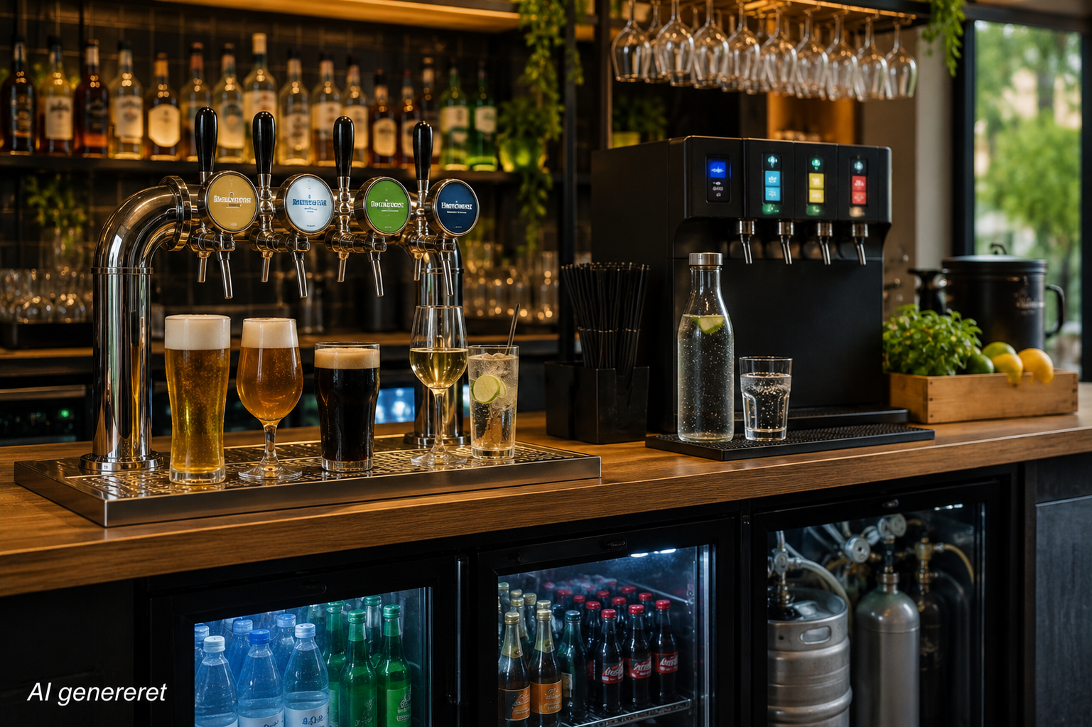 Drikkevareservice på en ny måde: Fra flaskekaos til en bar, der faktisk fungerer